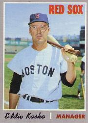 1970 Topps Baseball Cards      489     Eddie Kasko MG